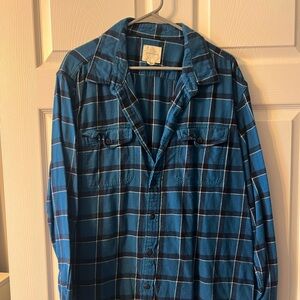 American Eagle Blue Flannel XXL